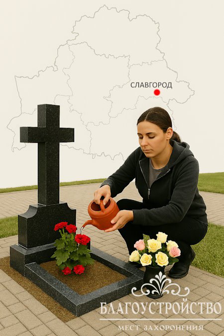 Благоустройство захоронений в Славгороде